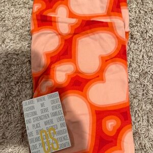 Lularoe Valentine Leggings New One Size